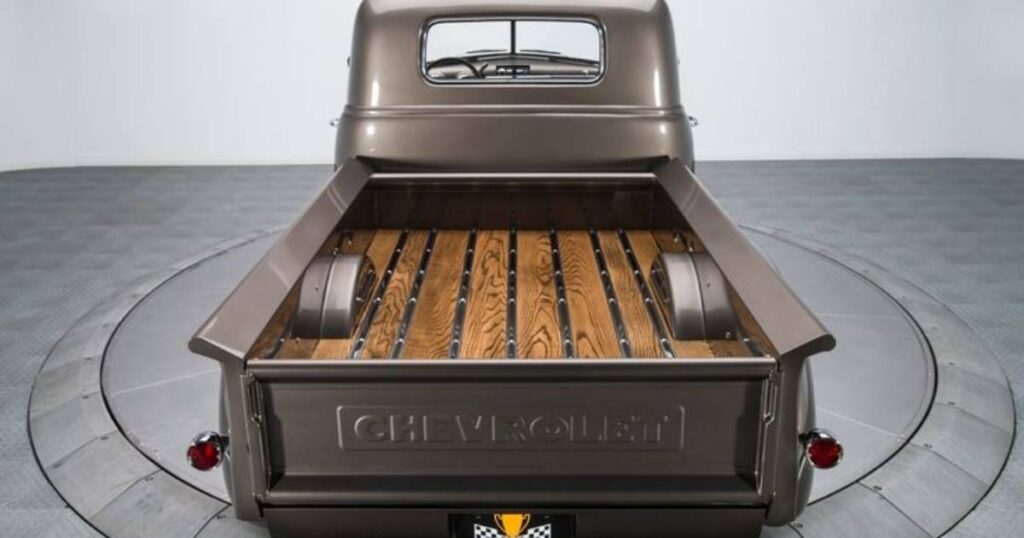 A Classic Pickup Truck Bed