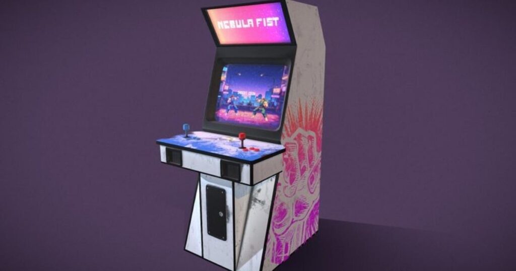 Arcade Machine (Retro Style)