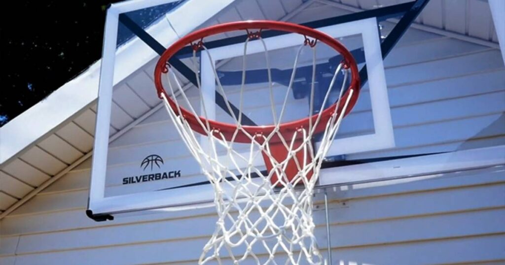 Half a Basketball Hoop