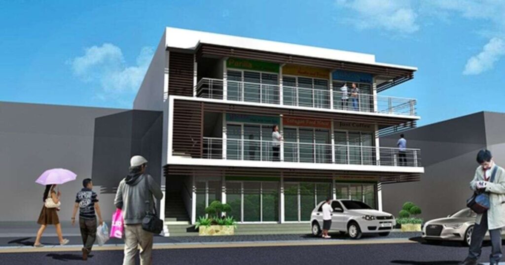 Three-Story Building