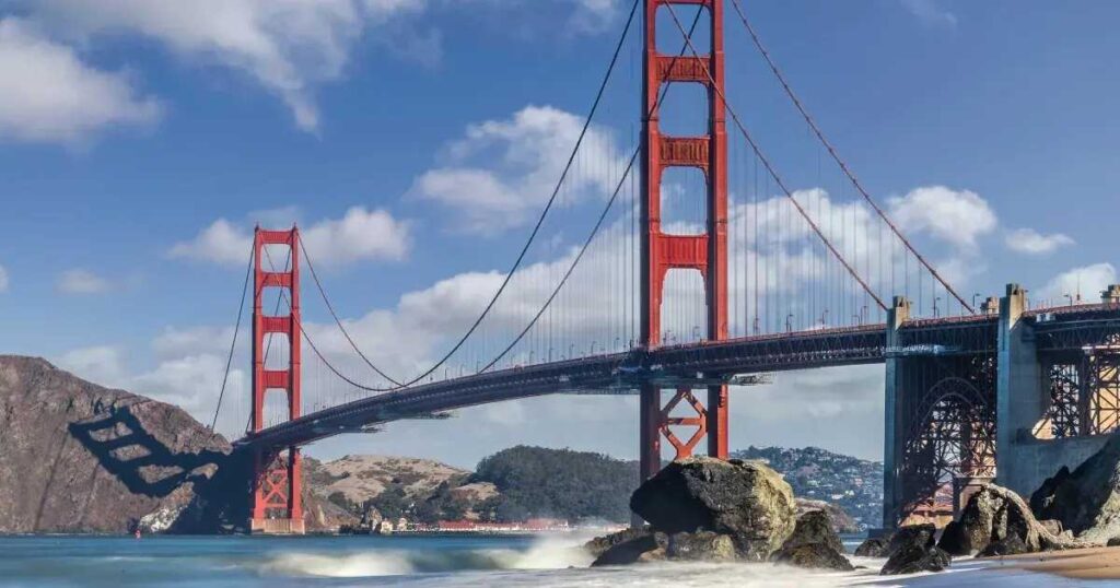 Twice the Height of the Golden Gate Bridge