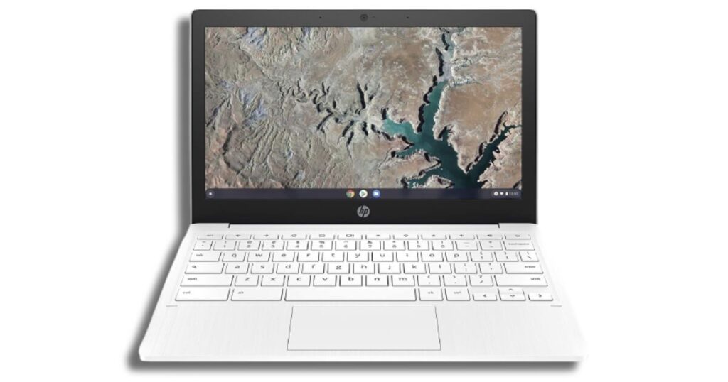 An 11-Inch Laptop Screen