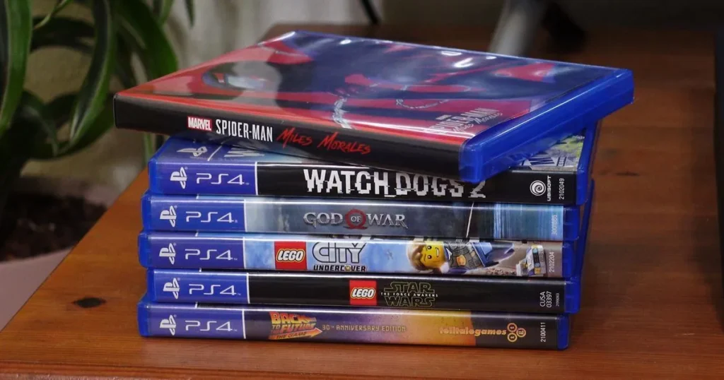 Two and a Half PS4 Disk Cases