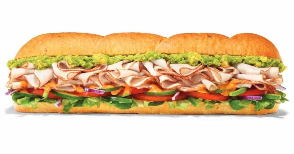 Two Subway Sandwiches