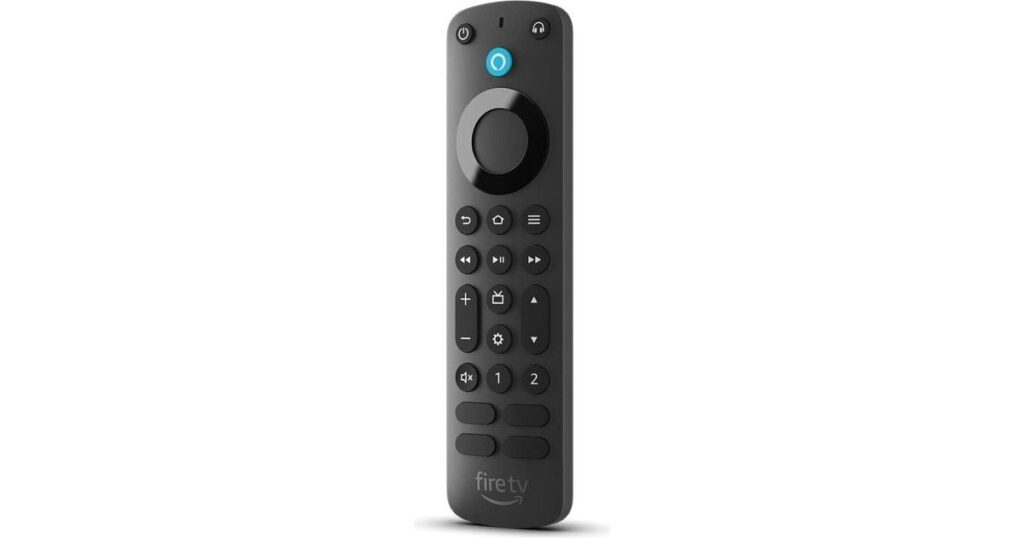 A Standard TV Remote Control