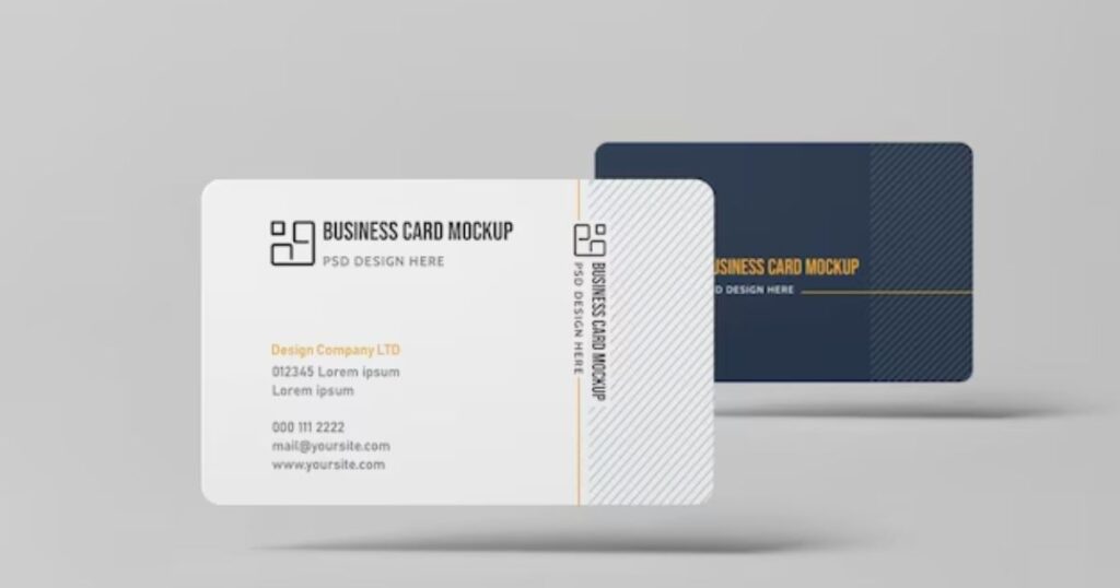 Business Card Height