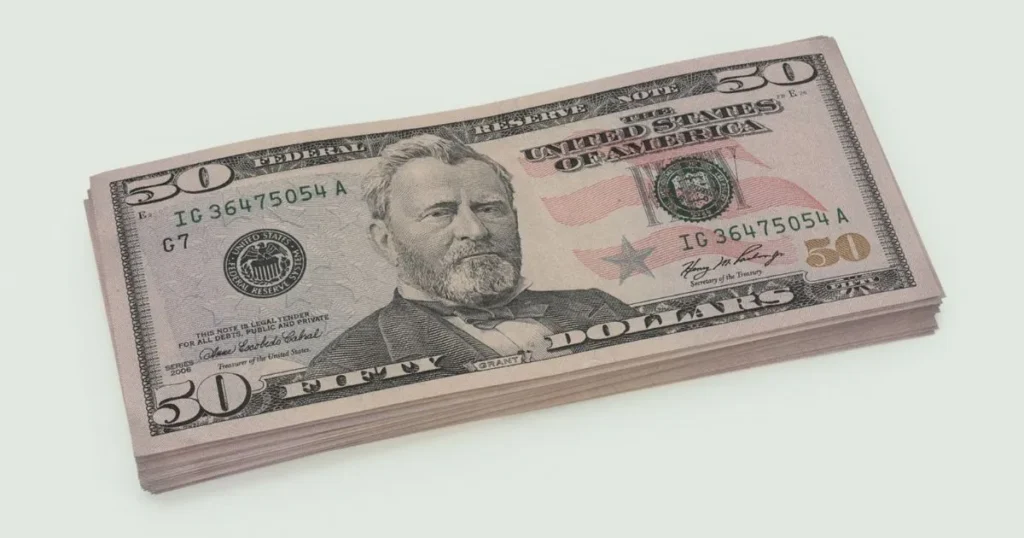 Dollar Bill (Widthwise)