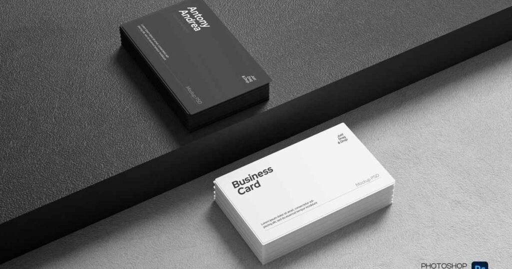 Business Card Height