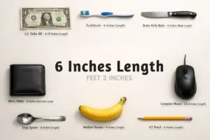 How Long is 6 inches: What Does 6 Inches Look Like in Real Life?
