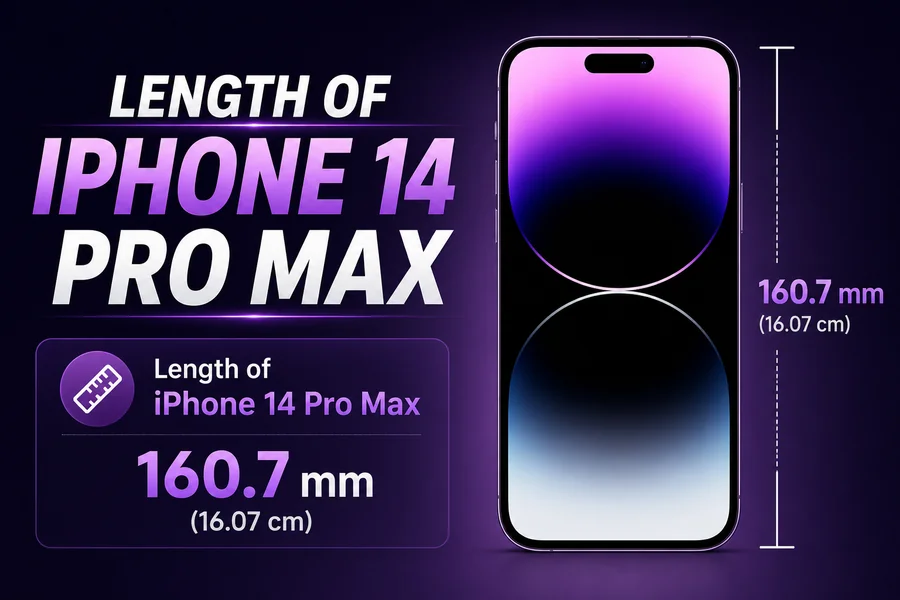 length of iphone 14 pro