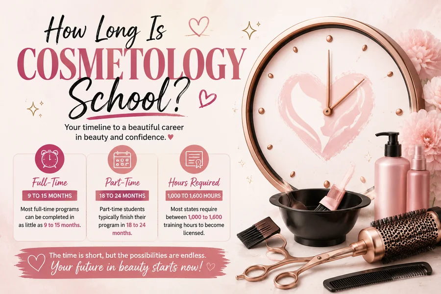 How Long Is Cosmetology School: A Complete Timeline Guide