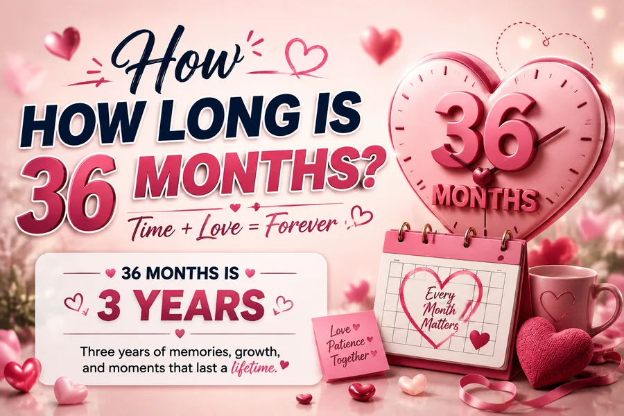 how long is 36 months in week