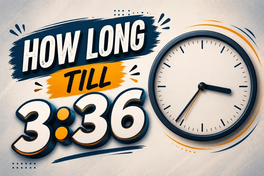 how long till 3:36 pm