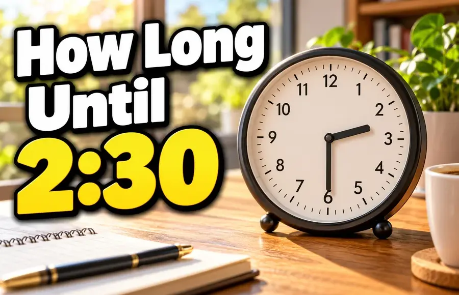 How Long Until 2:30