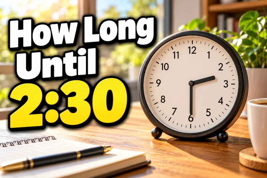 How Long Until 2:30