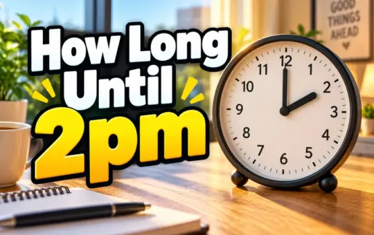 How Long Until 2pm
