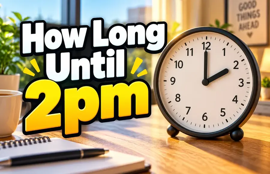 How Long Until 2pm
