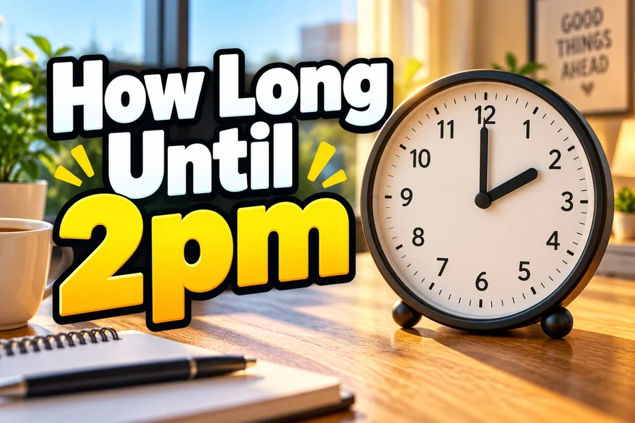 How Long Until 2pm